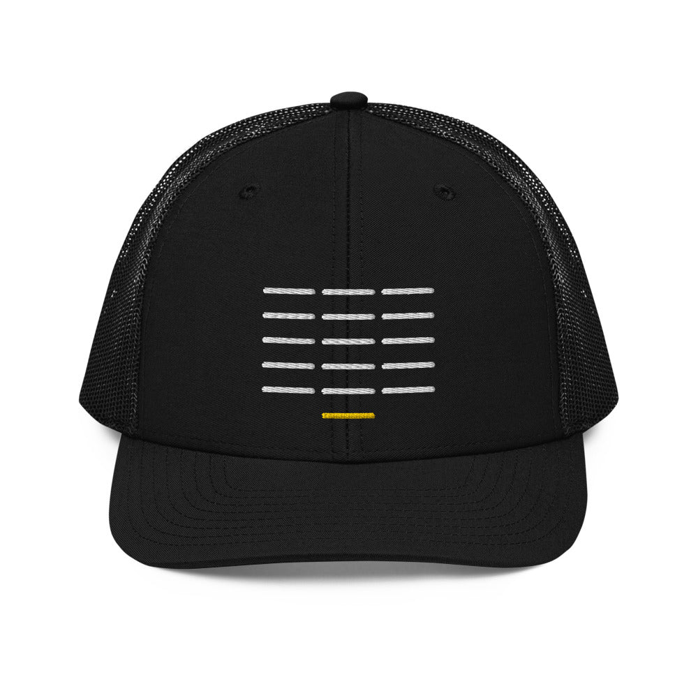 Line Chart Trucker Hat