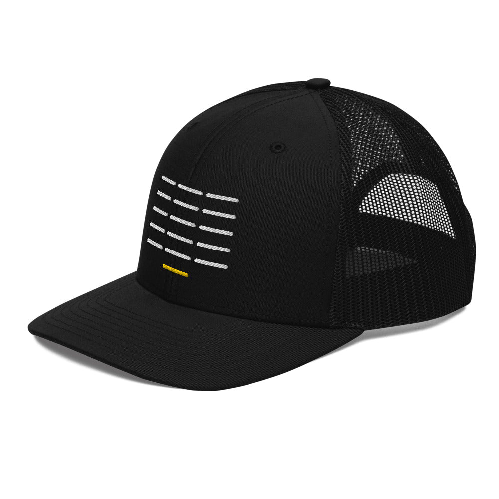 Line Chart Trucker Hat