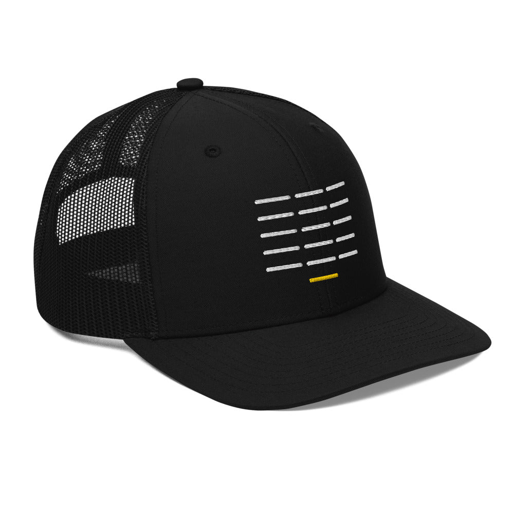 Line Chart Trucker Hat